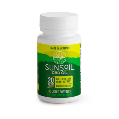 SUNSOIL SunSoil Softgels 20mg, 30ct SUNSOIL SunSoil Softgels 20mg, 30ct
