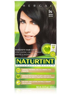 Naturtint Naturtint Hair Color, 1N Ebony Black, 5.6oz.