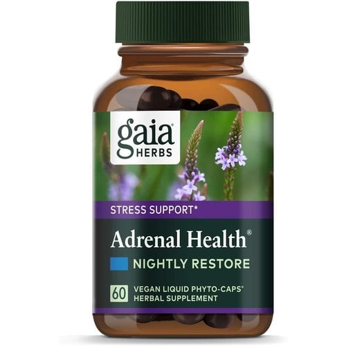 GAIA HERBS Gaia Adrenal Health Nightly Restore, 60cp