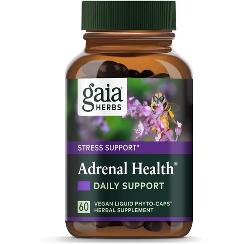 GAIA HERBS Gaia Adrenal Health Daily Support, 60cp