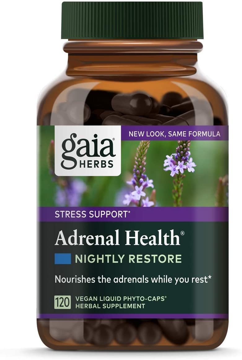 Gaia Adrenal Health Daily Support, 120cp Nuts 'n Berries Healthy Market