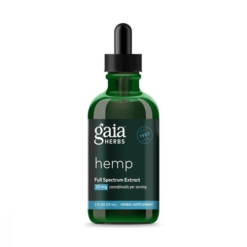 GAIA HERBS Gaia Hemp Full Spectrum Extract 20mg, 2oz. d GAIA HERBS Gaia Hemp Full Spectrum Extract 20mg, 2oz. d