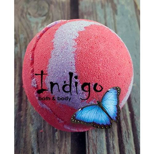 Indigo Bath Bomb, Shut Up & Kiss Me, 4.5oz. Indigo Bath Bomb, Shut Up & Kiss Me, 4.5oz.