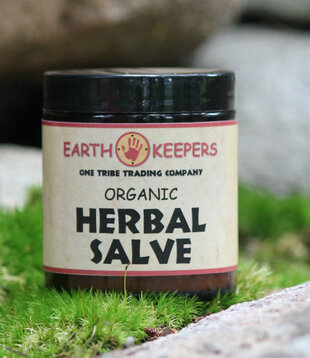 Earth Keepers Organic Herbal Salve, 2oz.