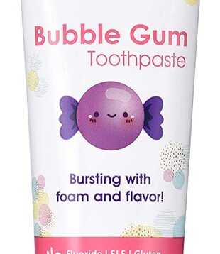 Himalaya Kids Toothpaste, Bubble Gum, 4oz.