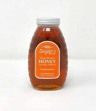 Zeigler Orange Blossom Honey, 16oz.