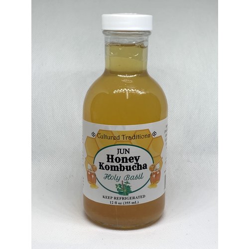 CULTURED TRADITIONS Cultured Traditions Jun, Holy Basil, Lvndr, Rsemry, 14oz. CULTURED TRADITIONS Cultured Traditions Jun, Holy Basil, Lvndr, Rsemry, 14oz.