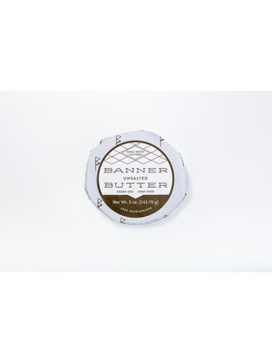 BANNER BUTTER Banner Butter -Unsalted 5oz