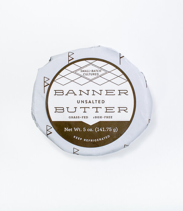 BANNER BUTTER Banner Butter -Unsalted 5oz
