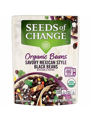 Seeds of Change Seeds of Change Mexican Black Beans, Organic, 9.2oz