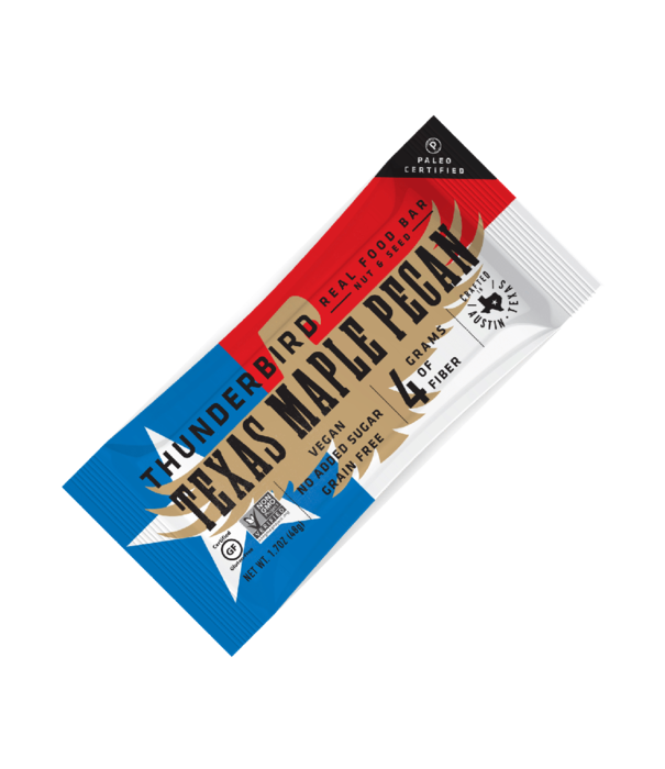 Thunderbird Thunderbird Bar, Energetica Texas Maple Pecan, 1.7oz.