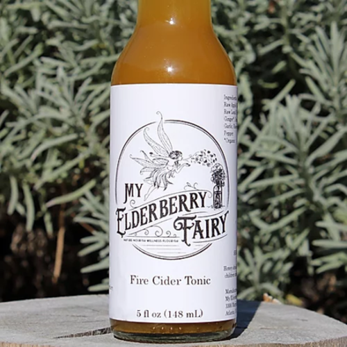 My Elderberry Fairy My Elderberry Fairy Fire Cider Tonic, Traditional, 5oz. My Elderberry Fairy My Elderberry Fairy Fire Cider Tonic, Traditional, 5oz.