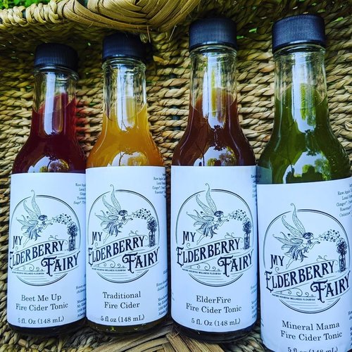 My Elderberry Fairy My Elderberry Fairy Fire Cider Tonic, Beet Me Up, 5oz. My Elderberry Fairy My Elderberry Fairy Fire Cider Tonic, Beet Me Up, 5oz.