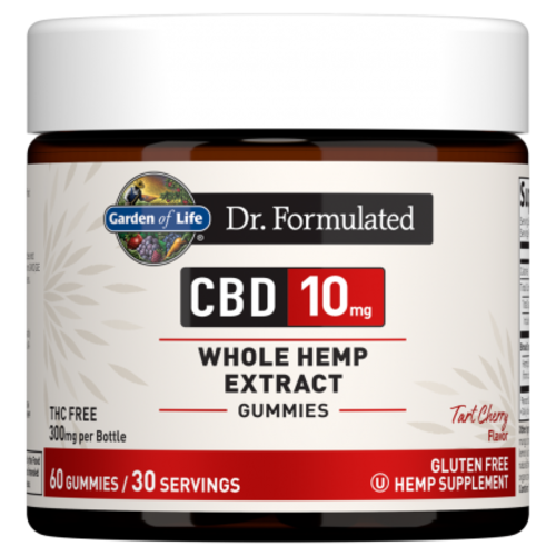 Garden of Life GoL Dr. Formulated CBD Gummies 10mg, Tart Cherry, 60ct Garden of Life GoL Dr. Formulated CBD Gummies 10mg, Tart Cherry, 60ct