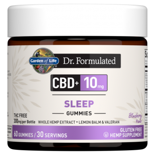 Garden of Life GoL Dr. Formulated CBD Sleep Gummies 10mg, Blueberry, 60ct Garden of Life GoL Dr. Formulated CBD Sleep Gummies 10mg, Blueberry, 60ct