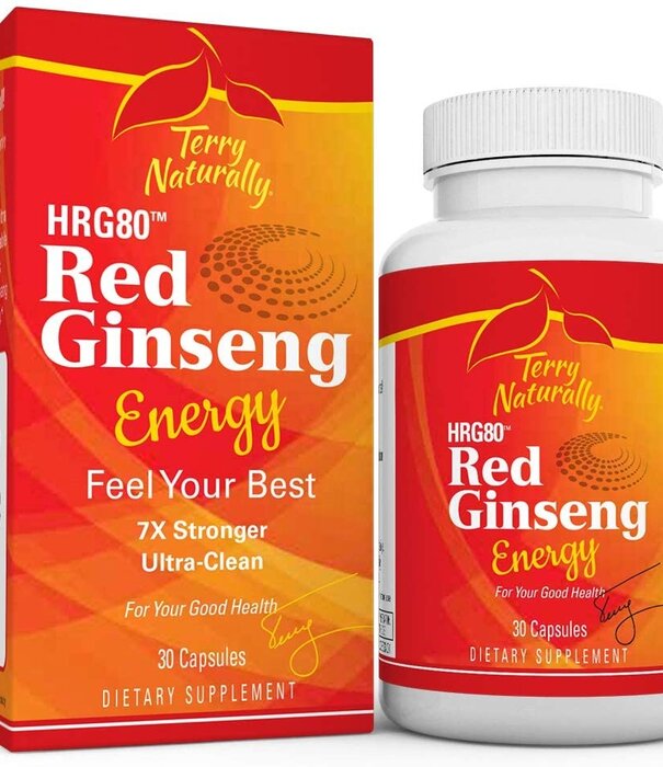 TERRY NATURALLY Terry Naturally Red Ginseng Energy, 30c