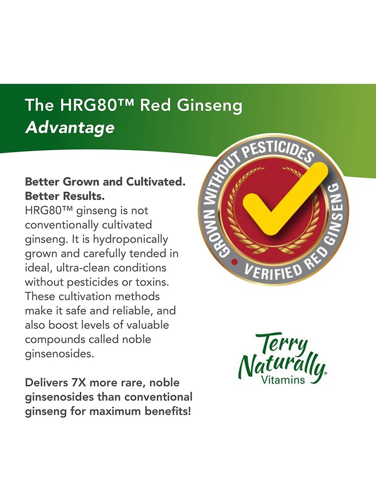 TERRY NATURALLY Terry Naturally Red Ginseng Energy, 30cp.