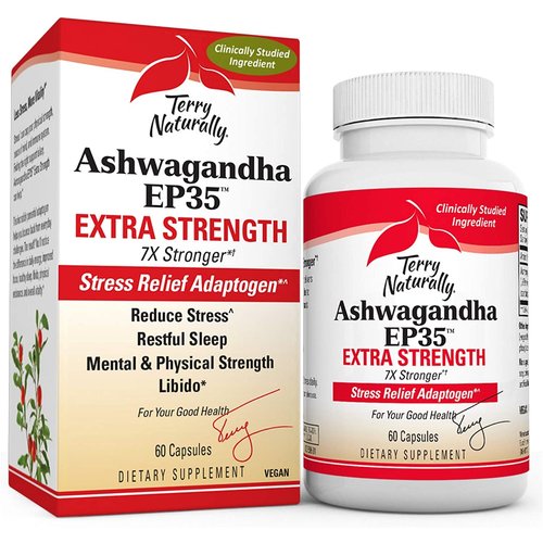 TERRY NATURALLY Terry Naturally Ashwagandha EP35 Extra Strength, 60cp. TERRY NATURALLY Terry Naturally Ashwagandha EP35 Extra Strength, 60cp.