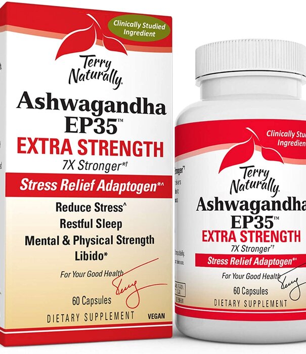 TERRY NATURALLY Terry Naturally Ashwagandha EP35 Extra Strength, 60cp.