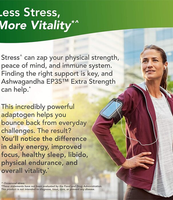 TERRY NATURALLY Terry Naturally Ashwagandha EP35 Extra Strength, 60cp.