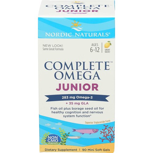 Nordic Naturals Nordic Naturals Complete Omega Junior, 90ct Nordic Naturals Nordic Naturals Complete Omega Junior, 90ct