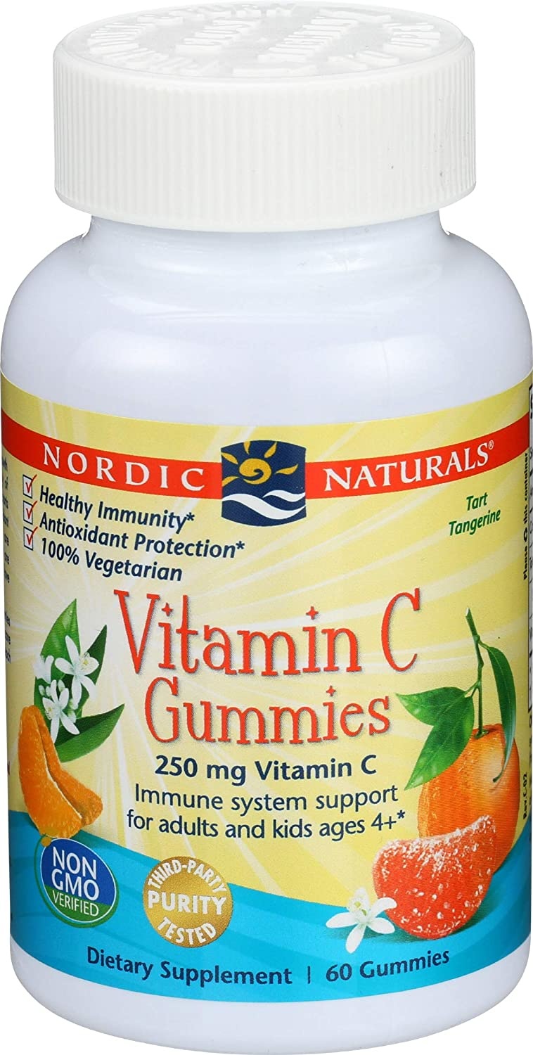 Nordic Naturals Vitamin C Gummies, 60ct Nuts 'n Berries Healthy Market