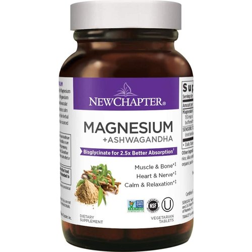 NEW CHAPTER New Chapter Magnesium + Ashwagandha, 30ct
