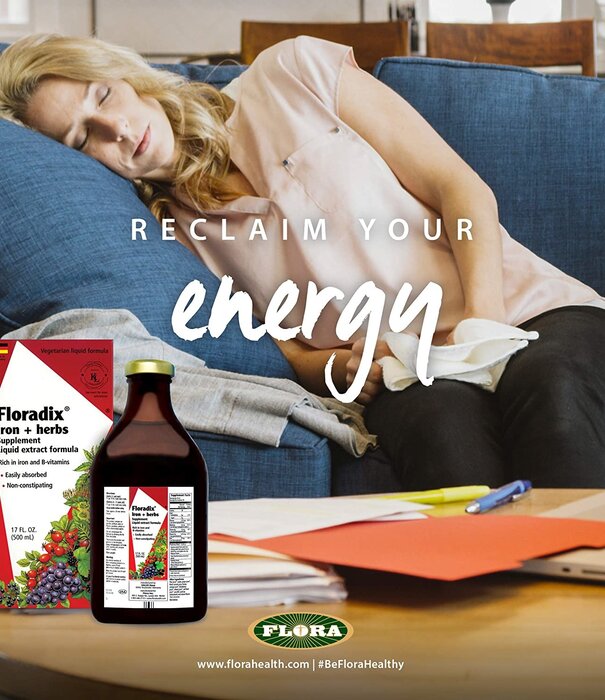 Flora Flora Floradix Iron & Herbs, Vegetarian, 17oz.