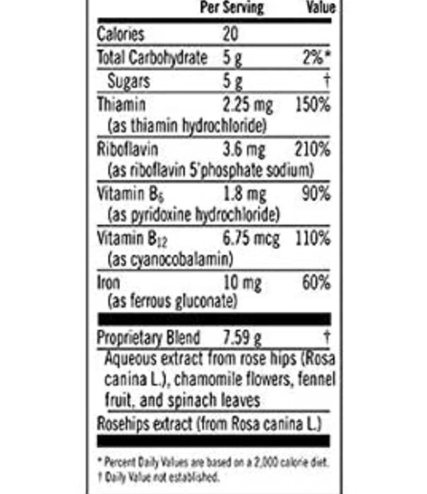 Flora Flora Floradix Iron & Herb, Vegetarian, 8.5oz. **