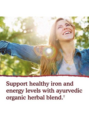 Garden of Life GoL myKIND Organics Plant-Sourced Iron+Herbs (Cran-Lime), 8oz.