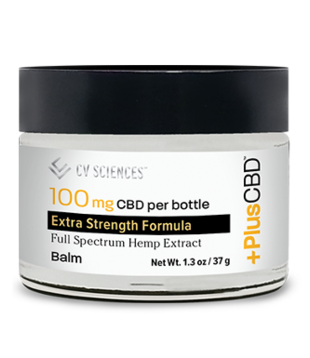 PlusCBD Extra Strength Balm, 1.3oz, 100mg