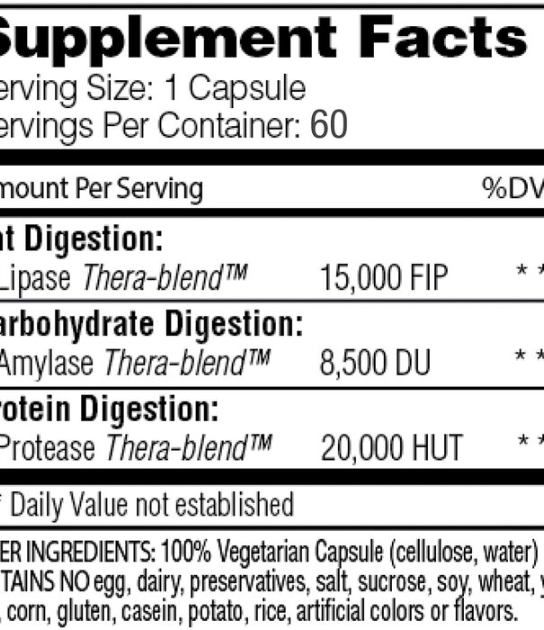 Enzymedica Enzymedica Lypo Gold, 60cp.