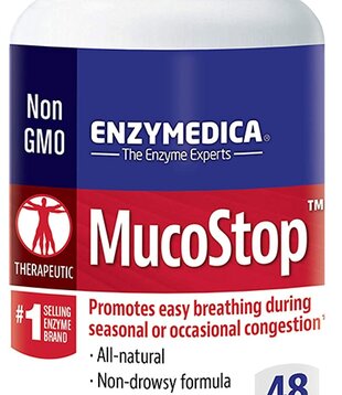 Enzymedica MucoStop, 48cp. SOO