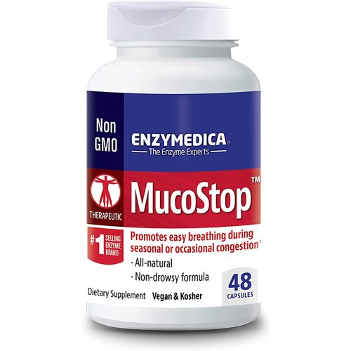 Enzymedica Enzymedica MucoStop, 48cp.