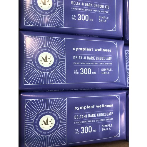 Georgia Hemp Company Georgia Hemp Co. Sympleaf D8 Dark Chocolate Bar, 300mg Georgia Hemp Company Georgia Hemp Co. Sympleaf D8 Dark Chocolate Bar, 300mg