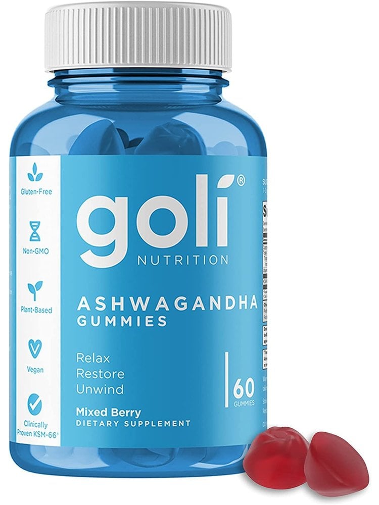 Goli Goli Nutrition Ashwaganda Gummies, 60ct.