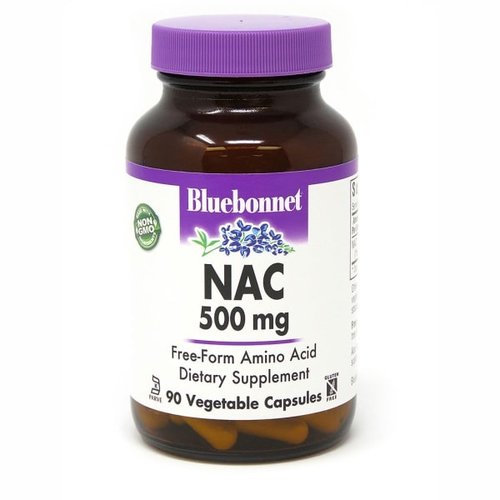 Bluebonnet Bluebonnet NAC 500mg, 90vc Bluebonnet Bluebonnet NAC 500mg, 90vc