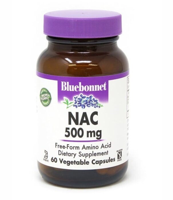 Bluebonnet Bluebonnet NAC 500mg, 60vc