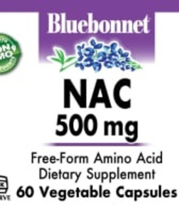Bluebonnet Bluebonnet NAC 500mg, 60vc