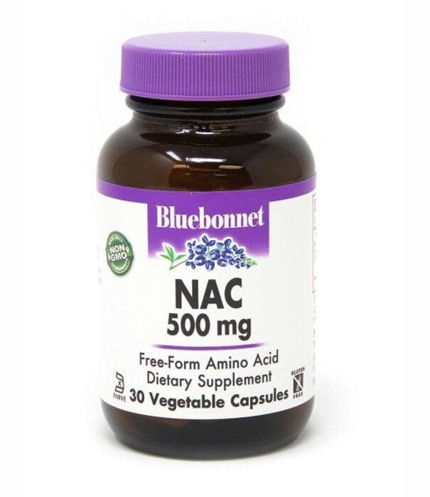 Bluebonnet Bluebonnet NAC 500mg, 30vc