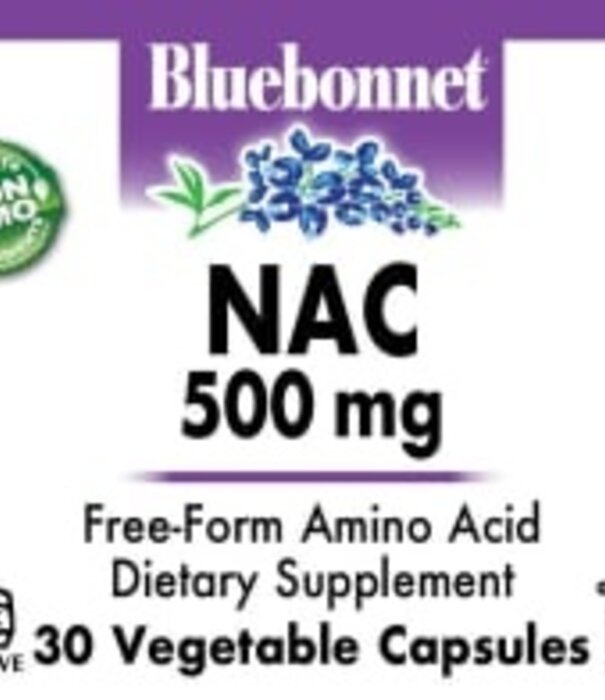 Bluebonnet Bluebonnet NAC 500mg, 30vc