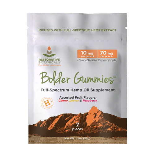 RESTORATIVE BOTANICALS Restorative Botanicals Bolder Gummies 7ct RESTORATIVE BOTANICALS Restorative Botanicals Bolder Gummies 7ct
