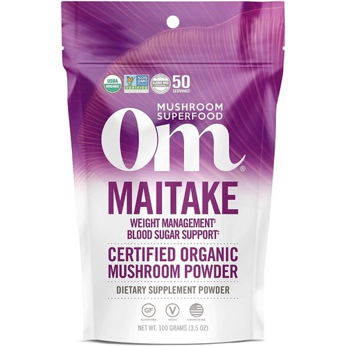 OM Mushroom Om Mushroom Maitake Mushroom Superfood Powder, 100g OM Mushroom Om Mushroom Maitake Mushroom Superfood Powder, 100g