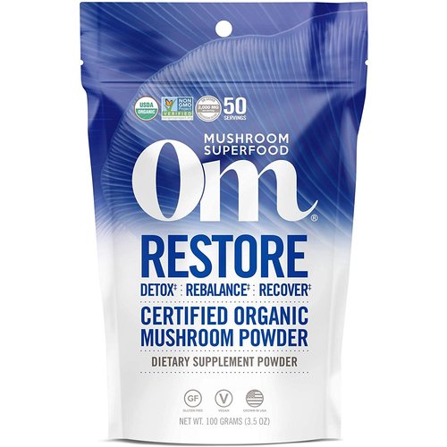 OM Mushroom Om Mushroom Restore Mushroom Superfood Powder, 100g OM Mushroom Om Mushroom Restore Mushroom Superfood Powder, 100g