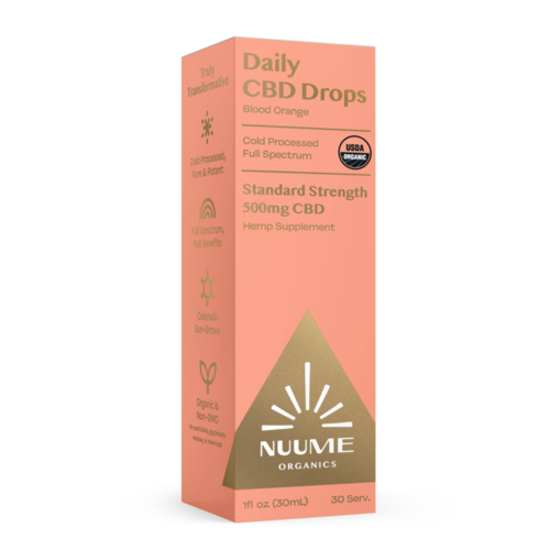 Nuume Organics Nuume Organics Full Spectrum Drops, Blood Orange, 1oz Nuume Organics Nuume Organics Full Spectrum Drops, Blood Orange, 1oz