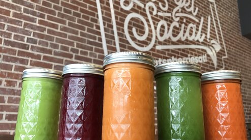 Juice in, cleanse out! Get juicy with us.