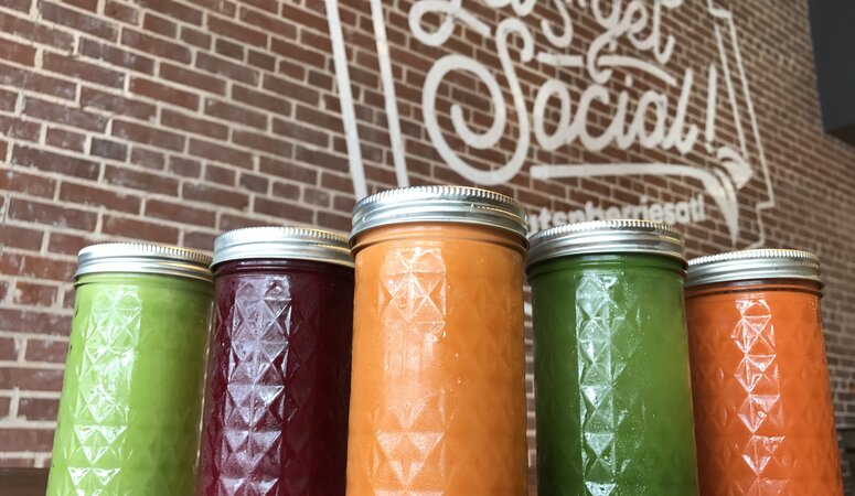 Juice in, cleanse out! Get juicy with us.