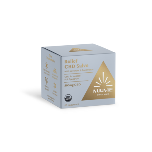 Nuume Organics Nuume Organics Topical Relief Salve 450mg, 2oz. Nuume Organics Nuume Organics Topical Relief Salve 450mg, 2oz.
