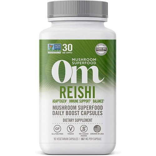 OM Mushroom Om Mushroom Reishi Mushroom Superfood, 90cp OM Mushroom Om Mushroom Reishi Mushroom Superfood, 90cp
