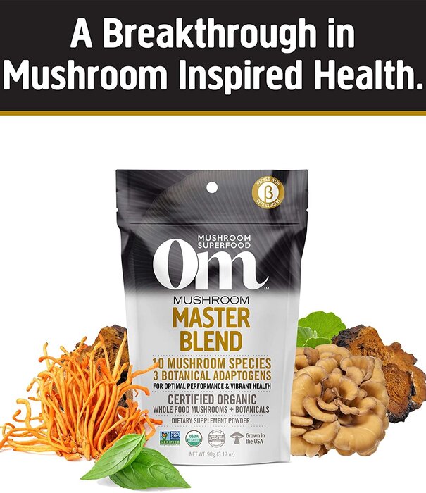 OM Mushroom Om Mushroom Masterblend Powder, 90G